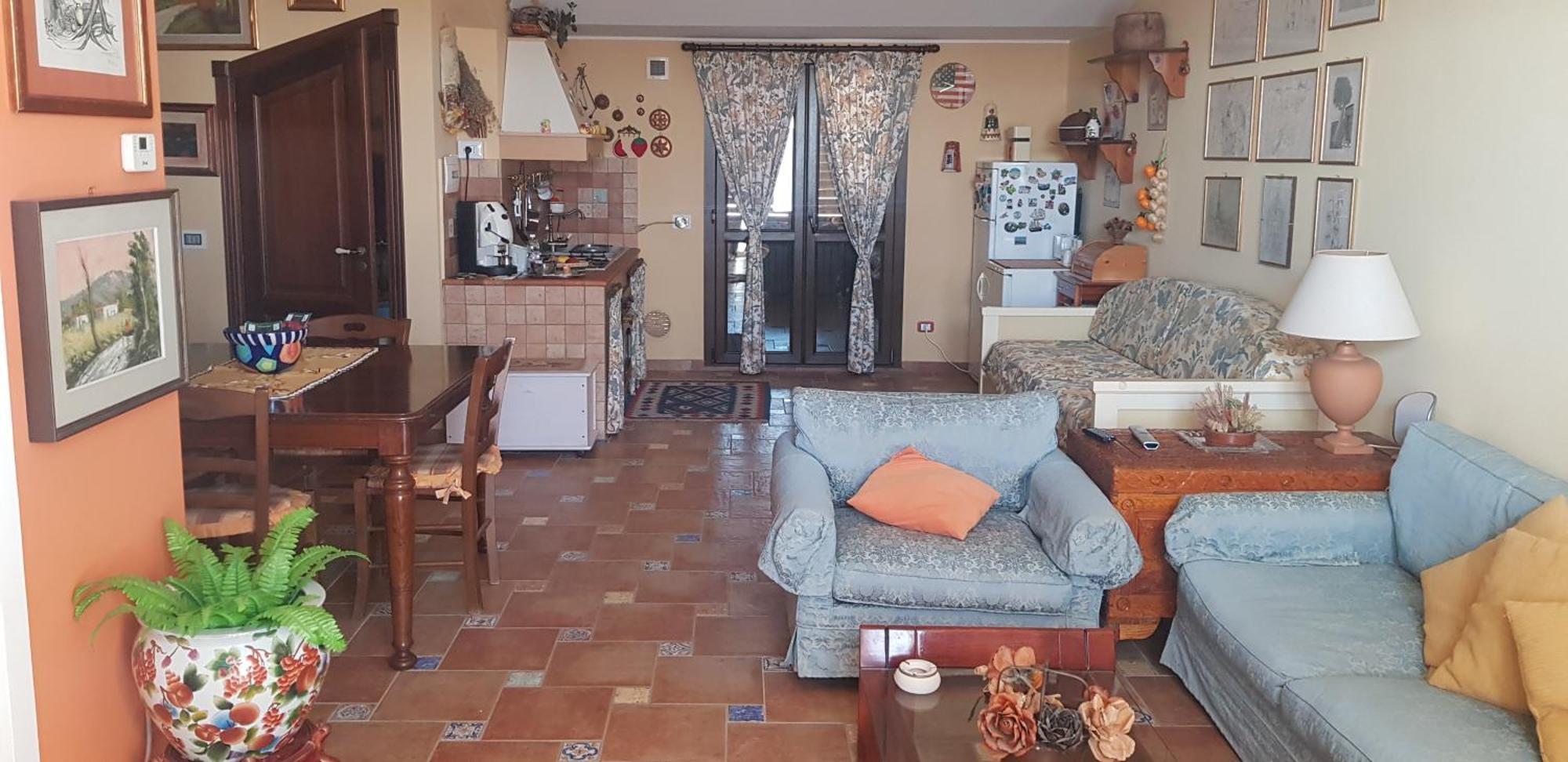 La Casa Di Enza Lägenhet Santa Margherita di Belice Rum bild